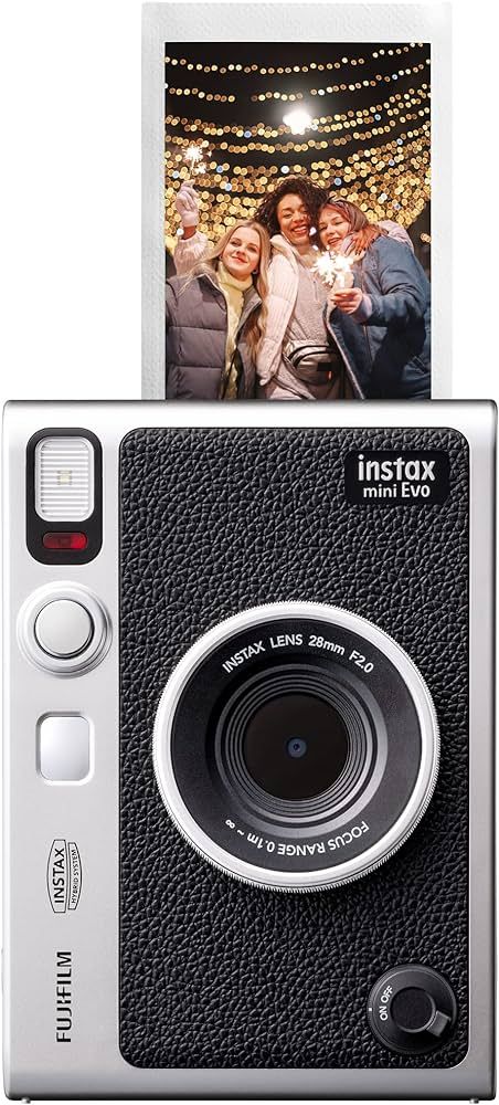 Fujifilm Instax Mini EVO Instant Camera | Amazon (US)
