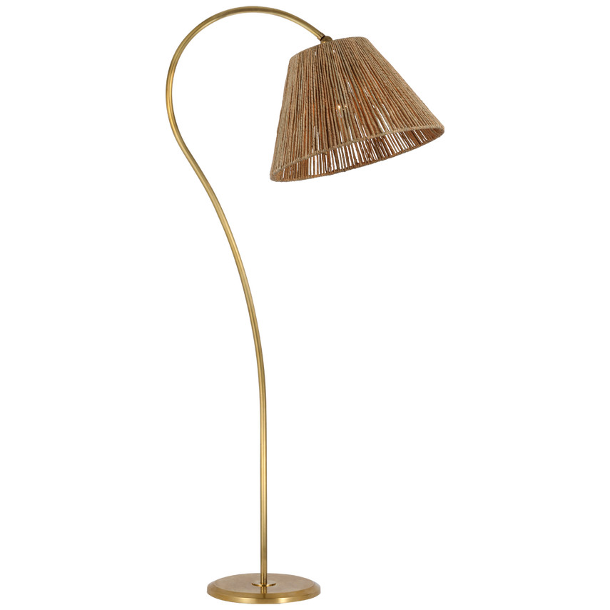 Dume Large Arched Floor Lamp | Visual Comfort