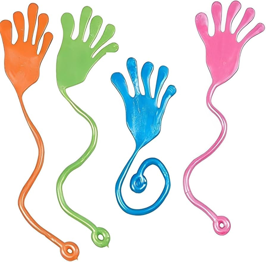 Tuko 20PCS Sticky Hands, Sticky Finger, Kids' Party Favor Sets, Fun Toys, Party Favors, Wacky Fun... | Amazon (US)