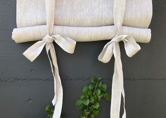 Window Blind ROMA / Roll up Blind / Tie up Blind / Swedish | Etsy | Etsy (US)