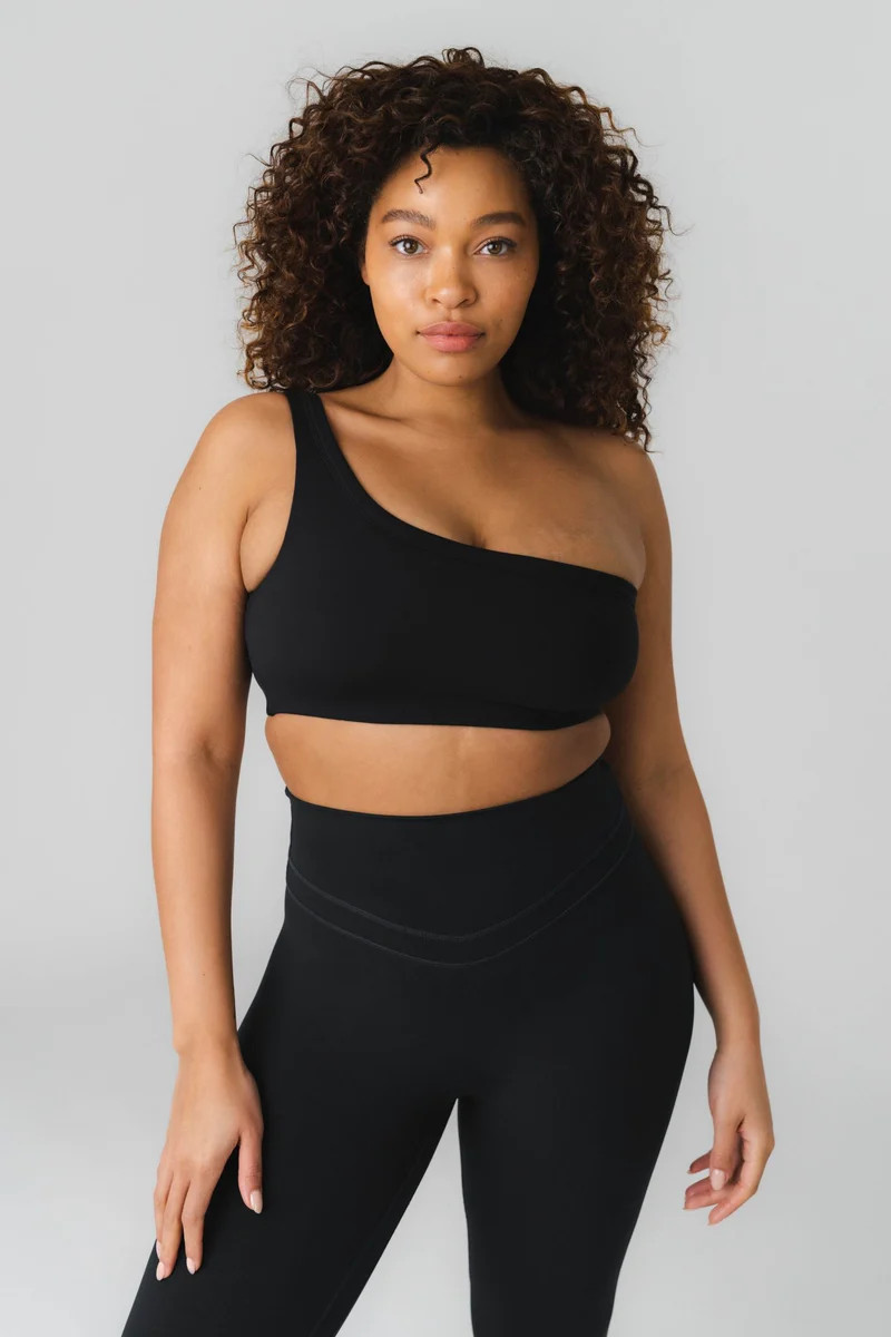 Cloud II Asym Bra - Midnight | Vitality