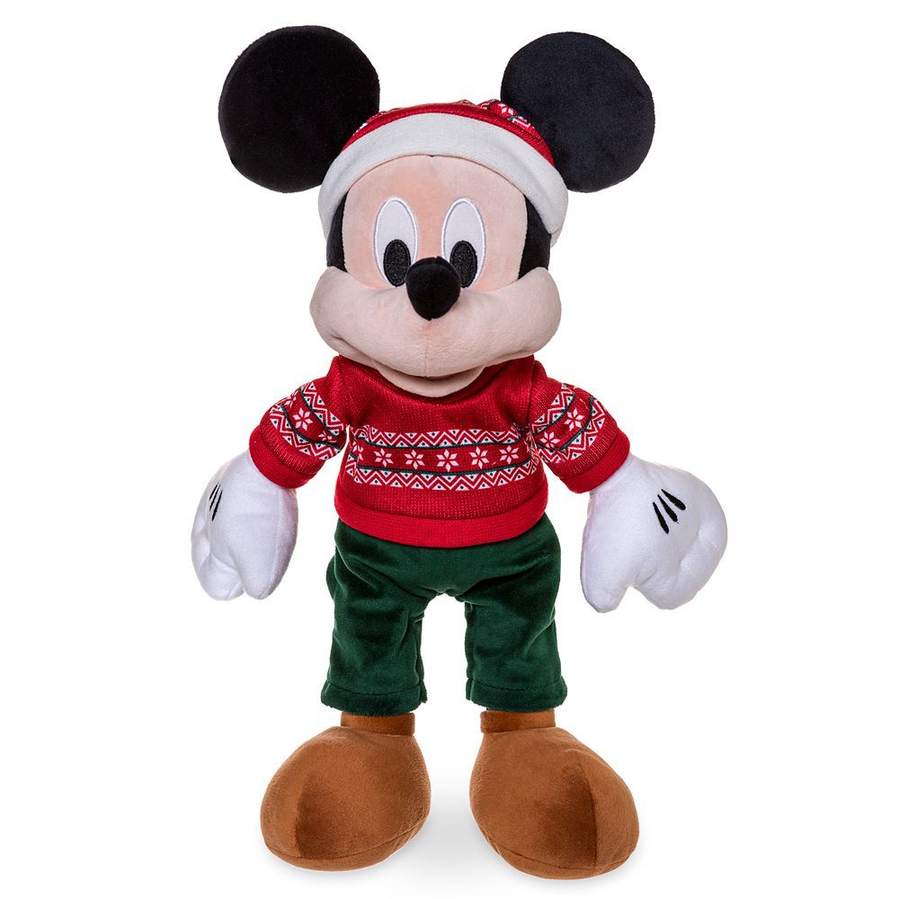 Mickey Mouse Holiday Plush – Medium 16 1/4'' | Disney Store