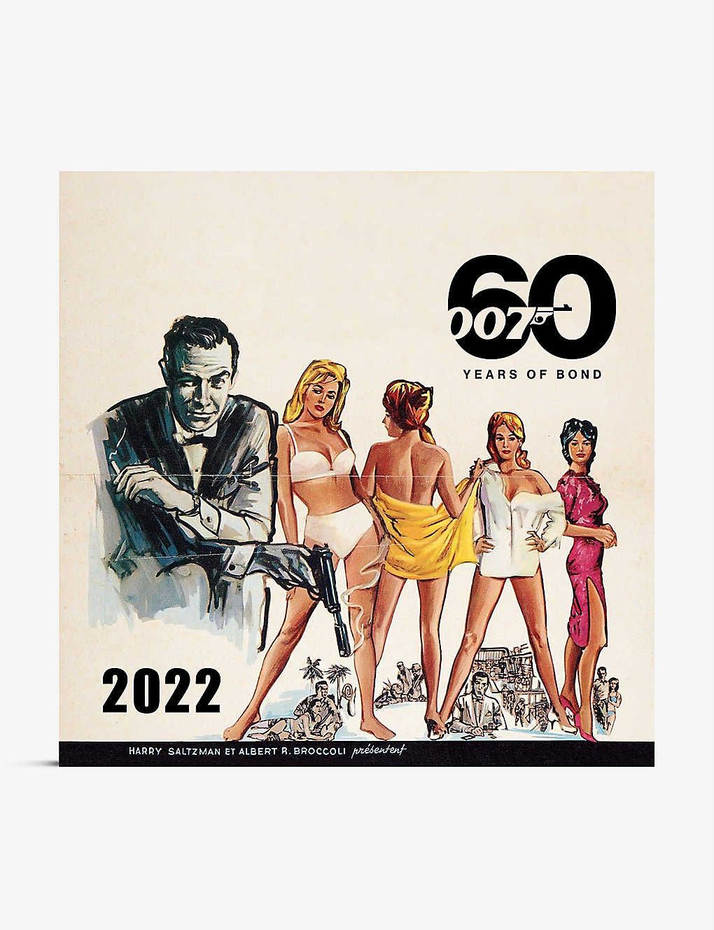 2022 12-month illustrated calendar 60cm x 30cm | Selfridges