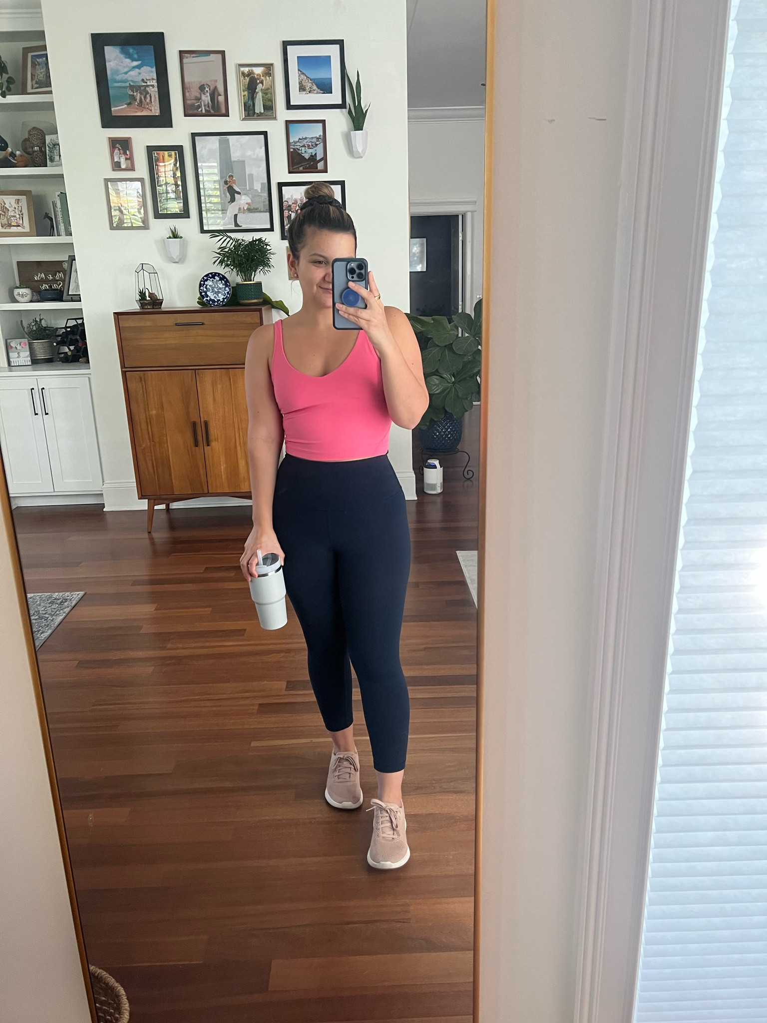 My pure barre outfit today! 
Top is on sale! I have a size 6.
Similar leggings are also on sale - I also have a size 6!

#LTKFitness #LTKsalealert