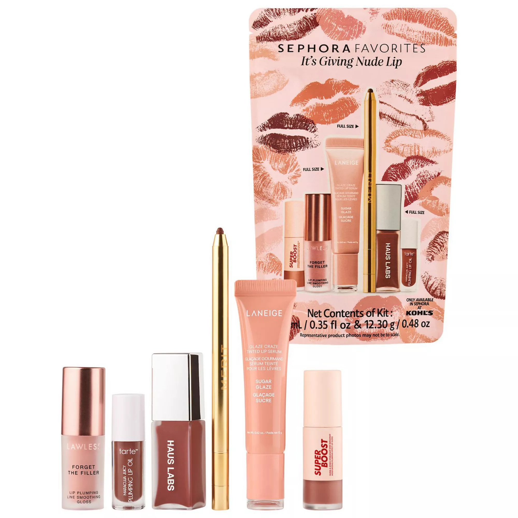 Sephora Favorites Kit It's Giving Nude Lip | Kohl's
