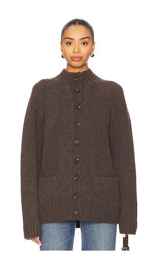 Jen Cardigan in Deep Bark | Revolve Clothing (Global)
