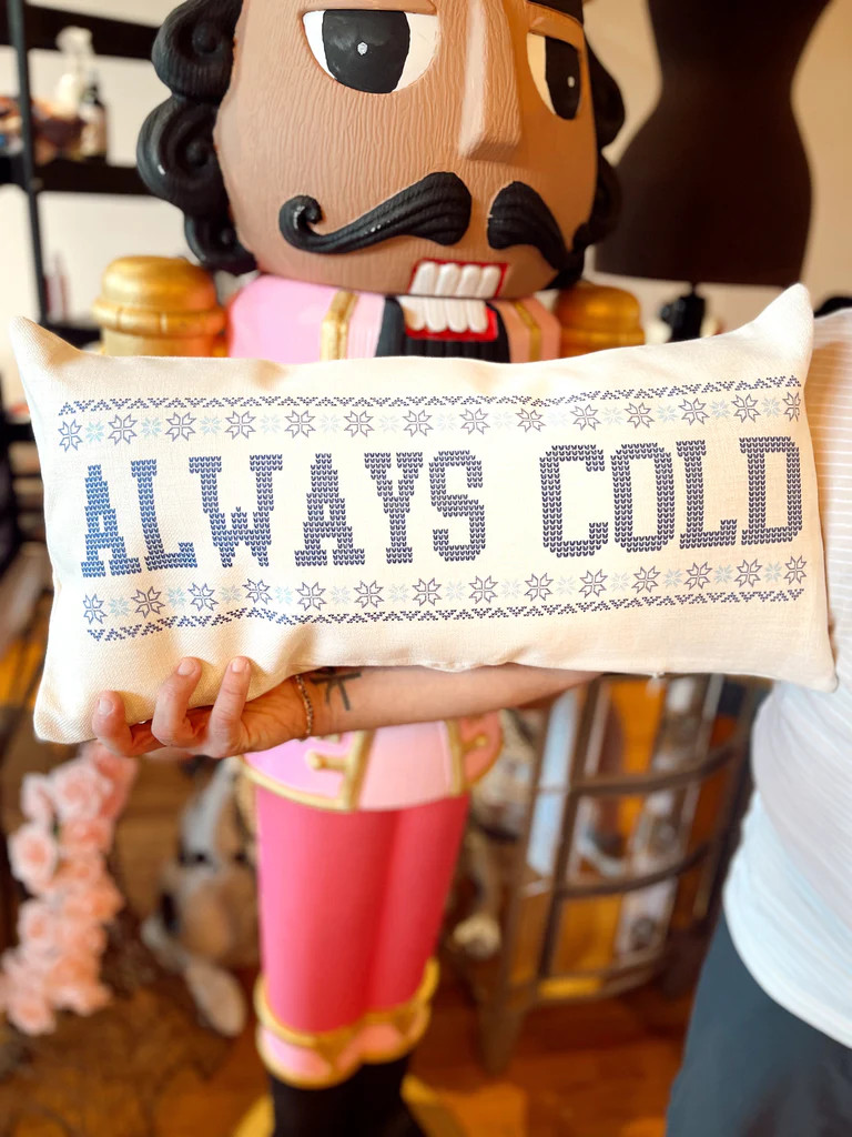 Always Cold Pillow | Fabulous Finds Boutique