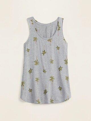 Luxe Printed Swing Tank for Women | Old Navy (US)