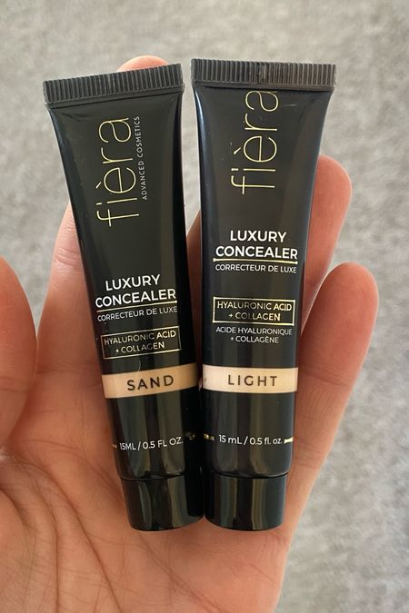 Now that I’m closer to 40 this concealer has been a game changer. It doesn’t seep into fine lines like other concealers do and these tubes will last you forever! A little bit of this product goes a long way! 

Fiera concealer | concealer for over 40 | concealer for over 35 | cream concealer | makeup for over 40 | makeup for over 35

#LTKfindsunder50 #LTKMostLoved #LTKbeauty