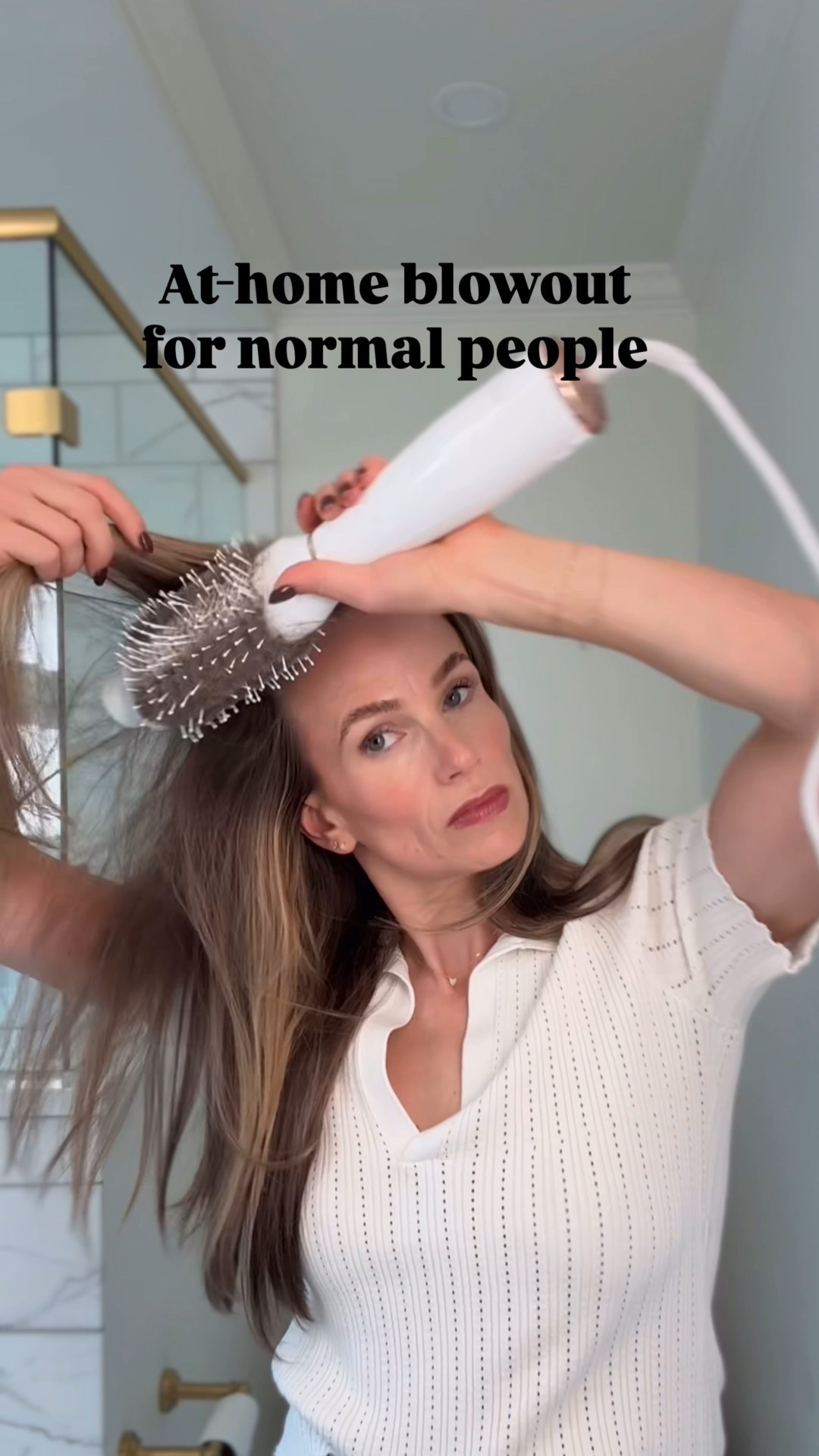 Berger I use the airebrush, rough dry your hair until about 80% dry. 

Apply the Uncommon spray all over except scalp, then blowout spray all over, then Roz cream to the ends before rough drying. Use a tiny bit of the hair oil on ends once dry. 

You don't need both the Airebrush and the 360 Aire! I used the Airebrush for years before I got the 360 (which is a 3-in-1 tool and includes an Airebrush attachment!) Just get whatever one fits your budget and makes sense with other tools you already have.

#LTKBeauty