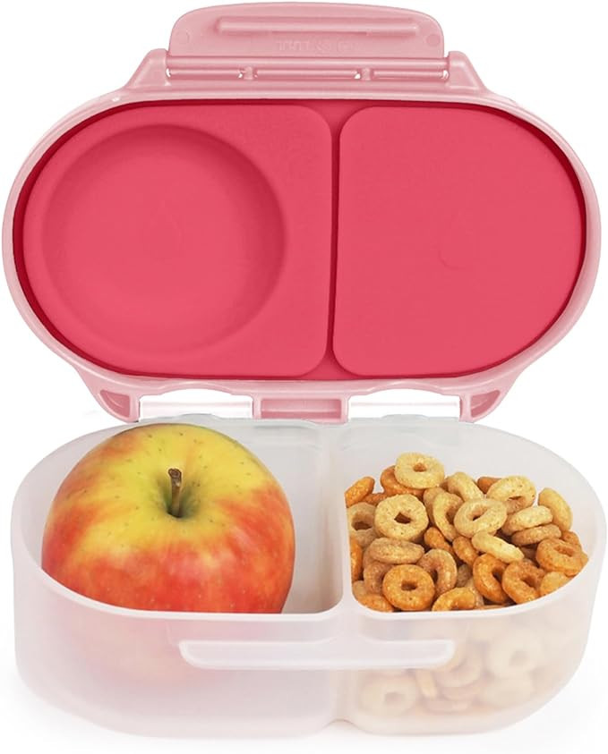 b.box Snack Box for Kids & Toddlers: 2 Compartment Snack Containers, Mini Bento Box, Lunch Box. L... | Amazon (US)
