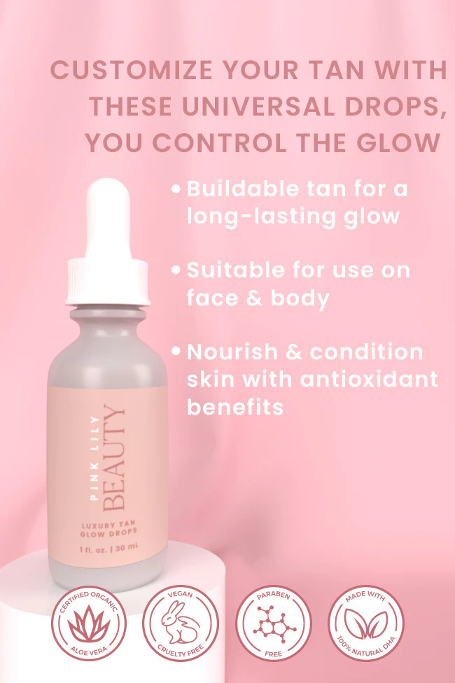 Pink Lily Beauty Luxury Tan Glow Drops | Pink Lily