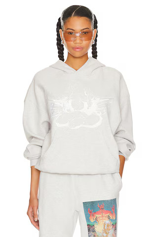 Boys Lie Hatchet Cemetery Interlock Hoodie in Grey from Revolve.com | Revolve Clothing (Global)