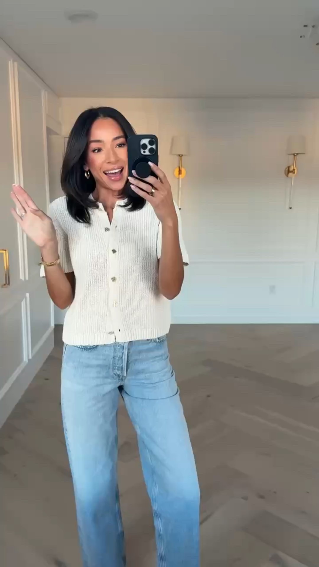 Use code NENA20 for 20% OFF $100 order! Wearing size xs cardigan and size 25 jeans 


Spring outfit 
Jeans 
Casual outfit 
Anthro same
Anthro code 

#LTKSaleAlert #LTKFindsUnder100 #LTKStyleTip