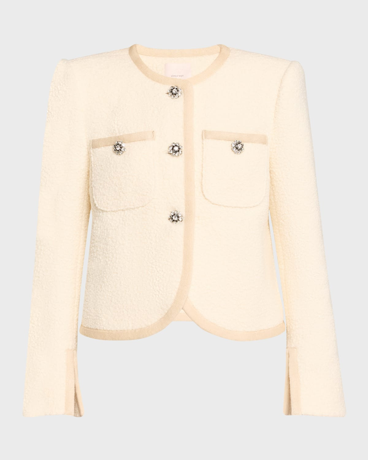 Junia Boucle Crop Jacket | Neiman Marcus