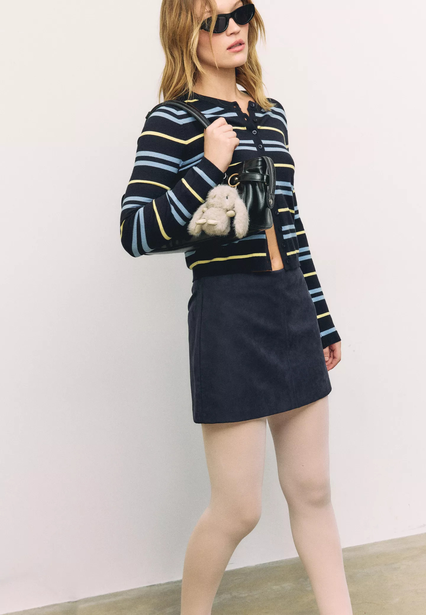 Knit cardigan - Women's fashion | Stradivarius United Kingdom | Stradivarius (UK)