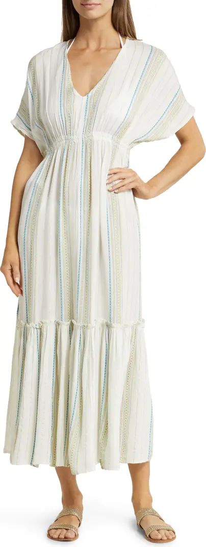 Ruffle Cover-Up Maxi Dress | Nordstrom