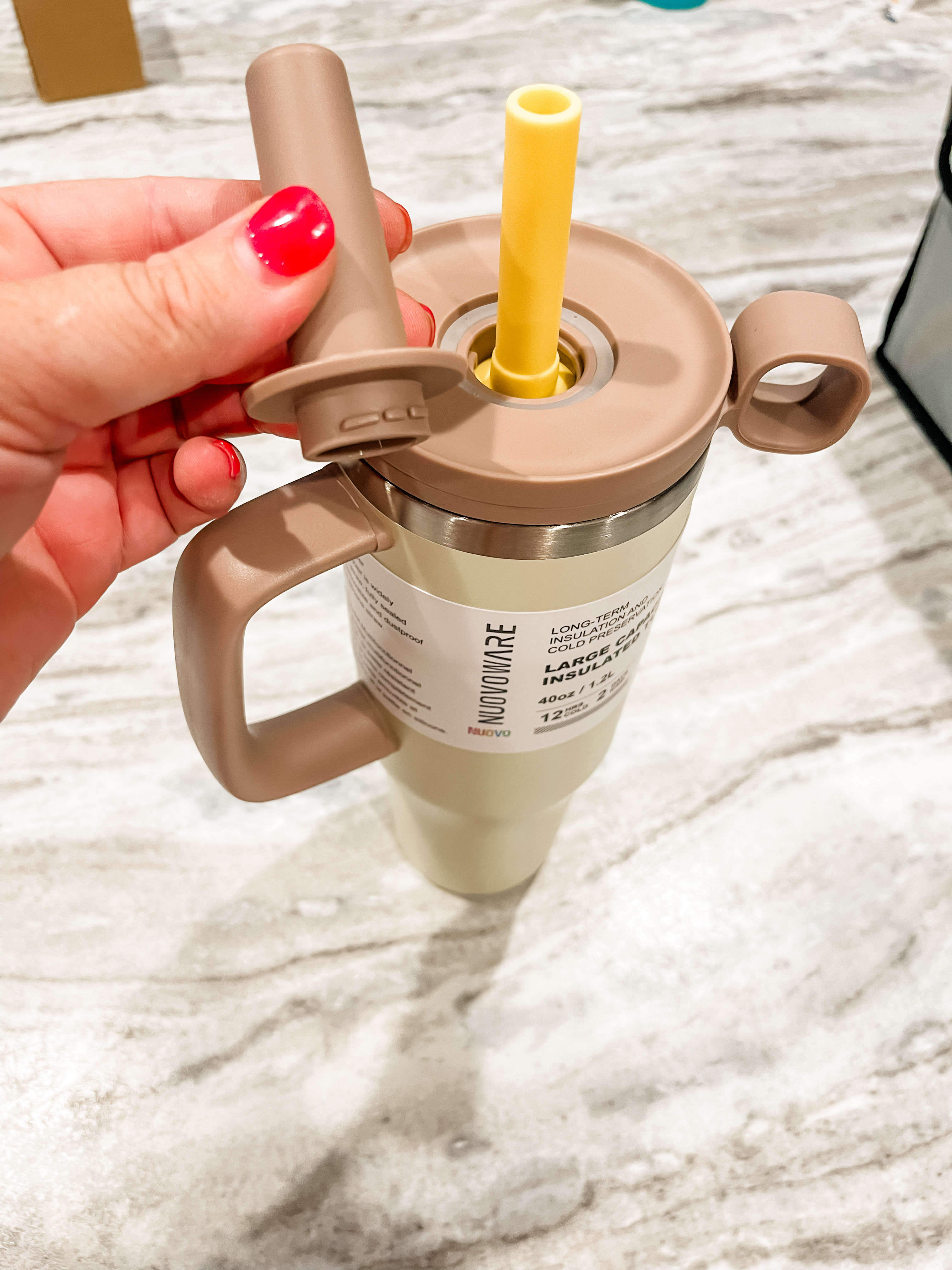 The cup I reach for every single day! 🤍 This 40 oz insulated tumbler keeps drinks cold for hours and is perfect for busy moms, work days, travel, school drop-offs, road trips, and everyday hydration. A must-have if you love functional, neutral, aesthetic kitchen essentials.

#40ozTumbler #InsulatedCup #TravelTumbler #WaterBottle #StanleyDupe #Hydration #MomEssentials #AmazonMustHaves #AmazonFinds #KitchenFavorites #EverydayCarry #LifestyleFavorites #NeutralAesthetic #WorkFromHome #IcedCoffeeLover #DrinkMoreWater #DailyEssentials #LTKFinds #HomeFavorites #OnTheGo 

 #LTKdayinmylife #LTKfitnessgoals #LTKActive