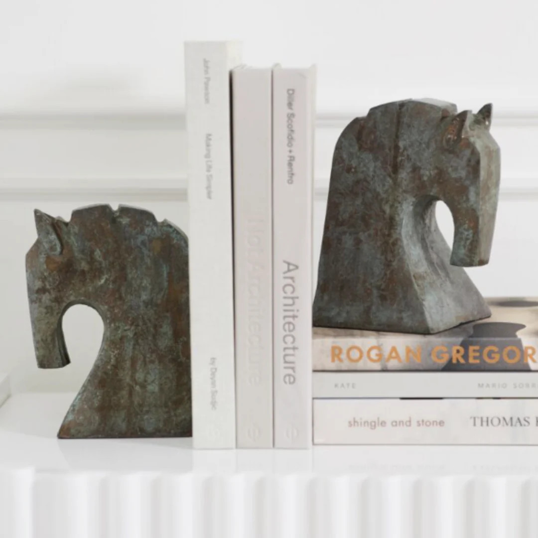 Equine Bookend Set | By Luxe B Co. | luxe bCO