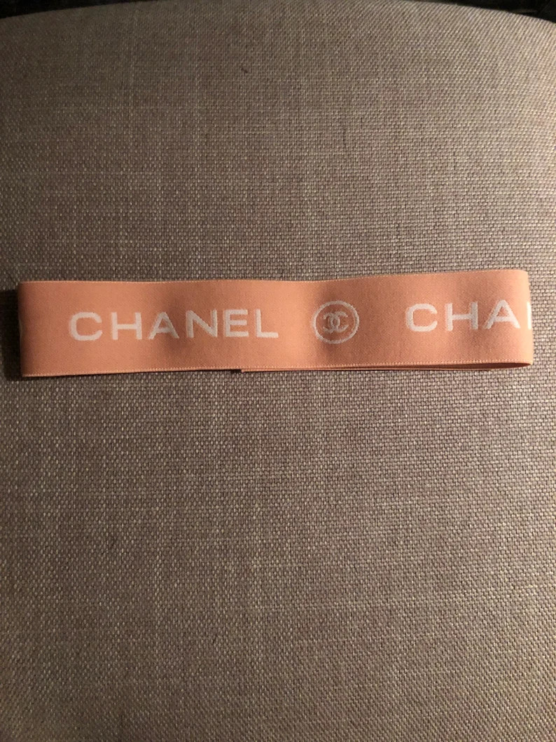 Pink and White Designer Luxury Elastic Headband | Etsy (US)