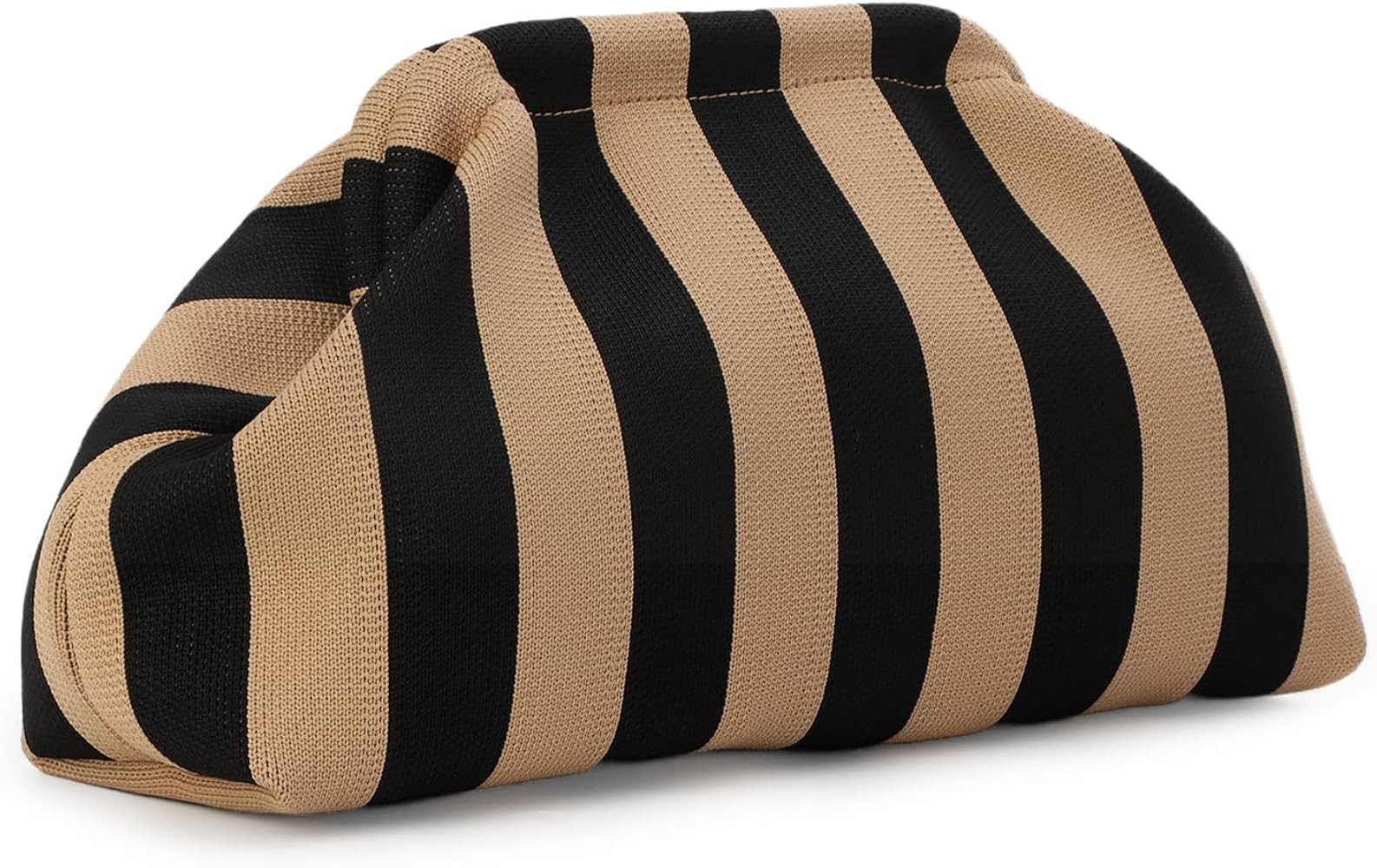 Emprier Dumpling Clutch Purse for Women Casual Woven Crochet Handbags Colorblock Clutch Summer Be... | Amazon (US)