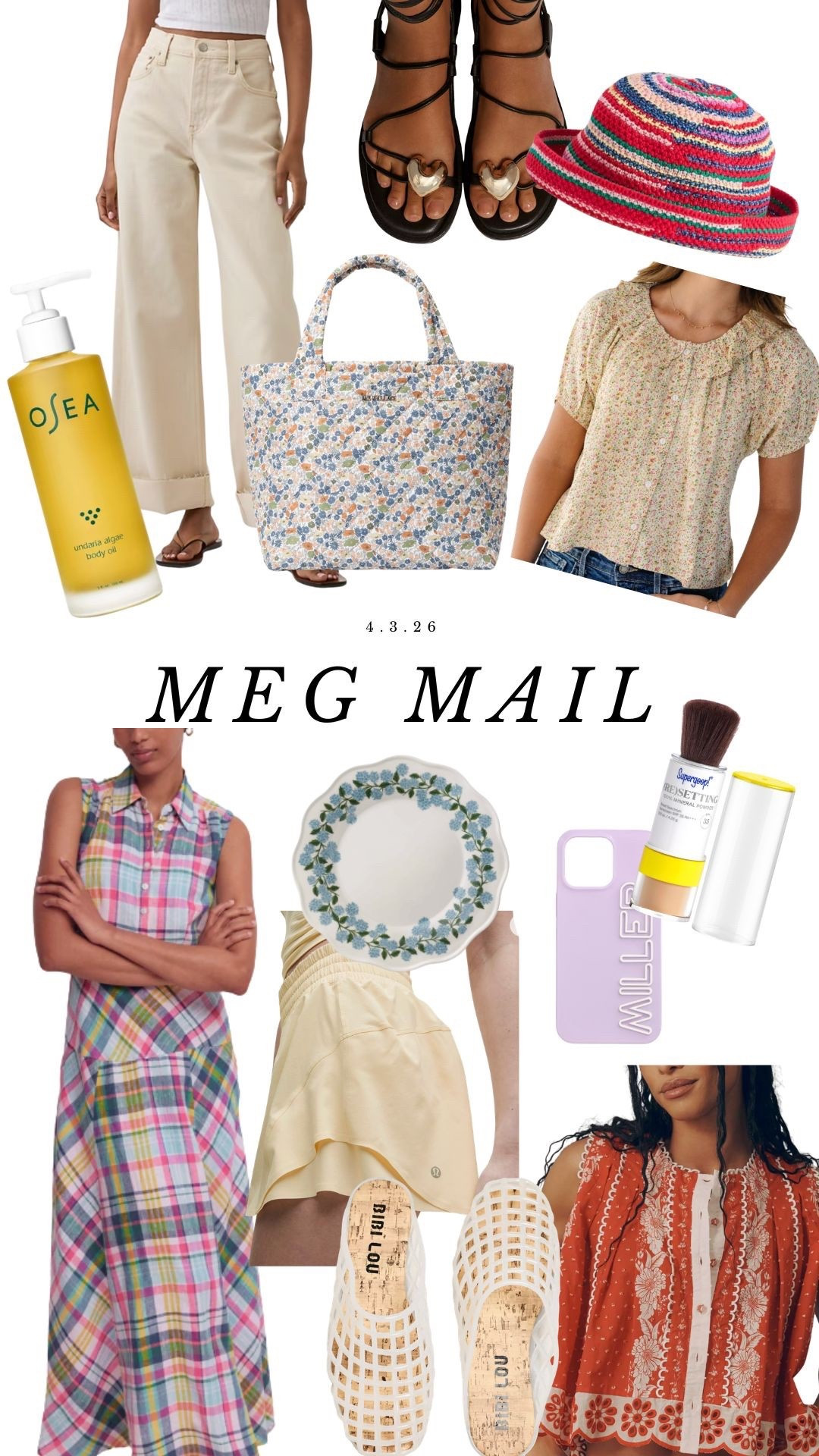 MEG MAIL | 4.3.26
All my favorites 🫶🏻

#LTKootd #LTKgrwm