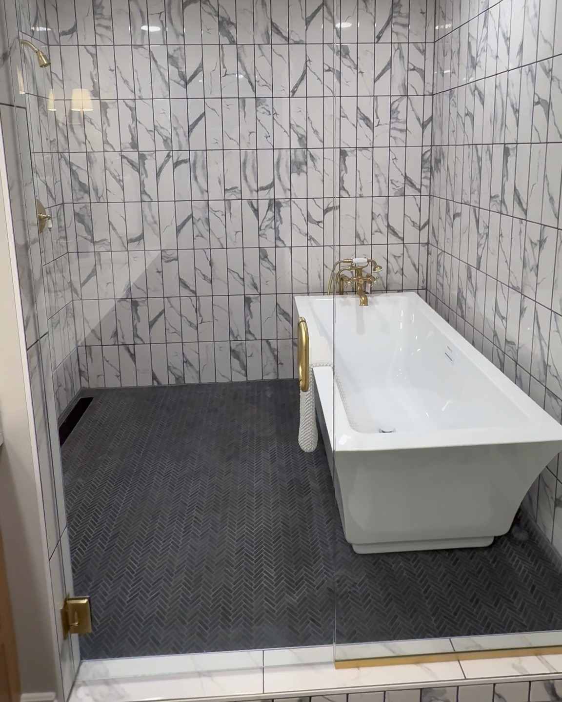 Primary Suite - Shower Room
(Brushed Brass) 

#LTKU #LTKHome