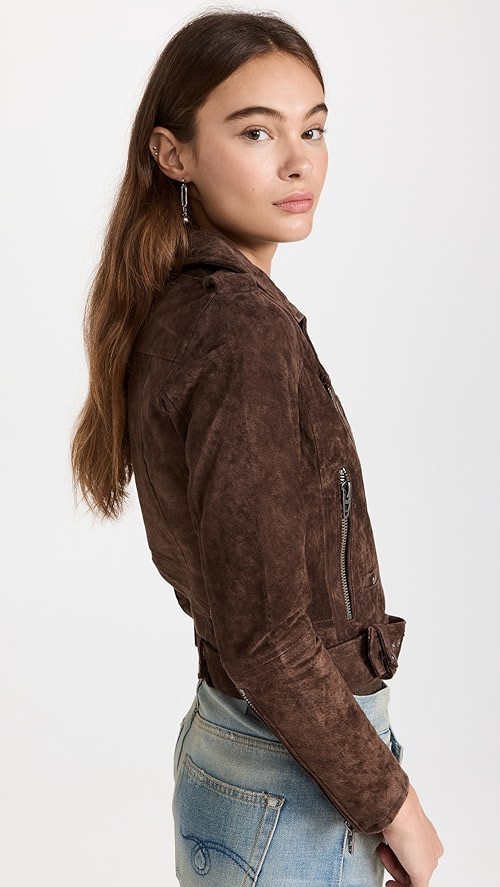 BLANKNYC Suede Moto Jacket | SHOPBOP | Shopbop