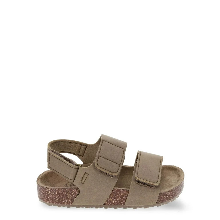Wonder Nation Toddler Boys Footbed Sandals, Sizes 7-12 | Walmart (US)