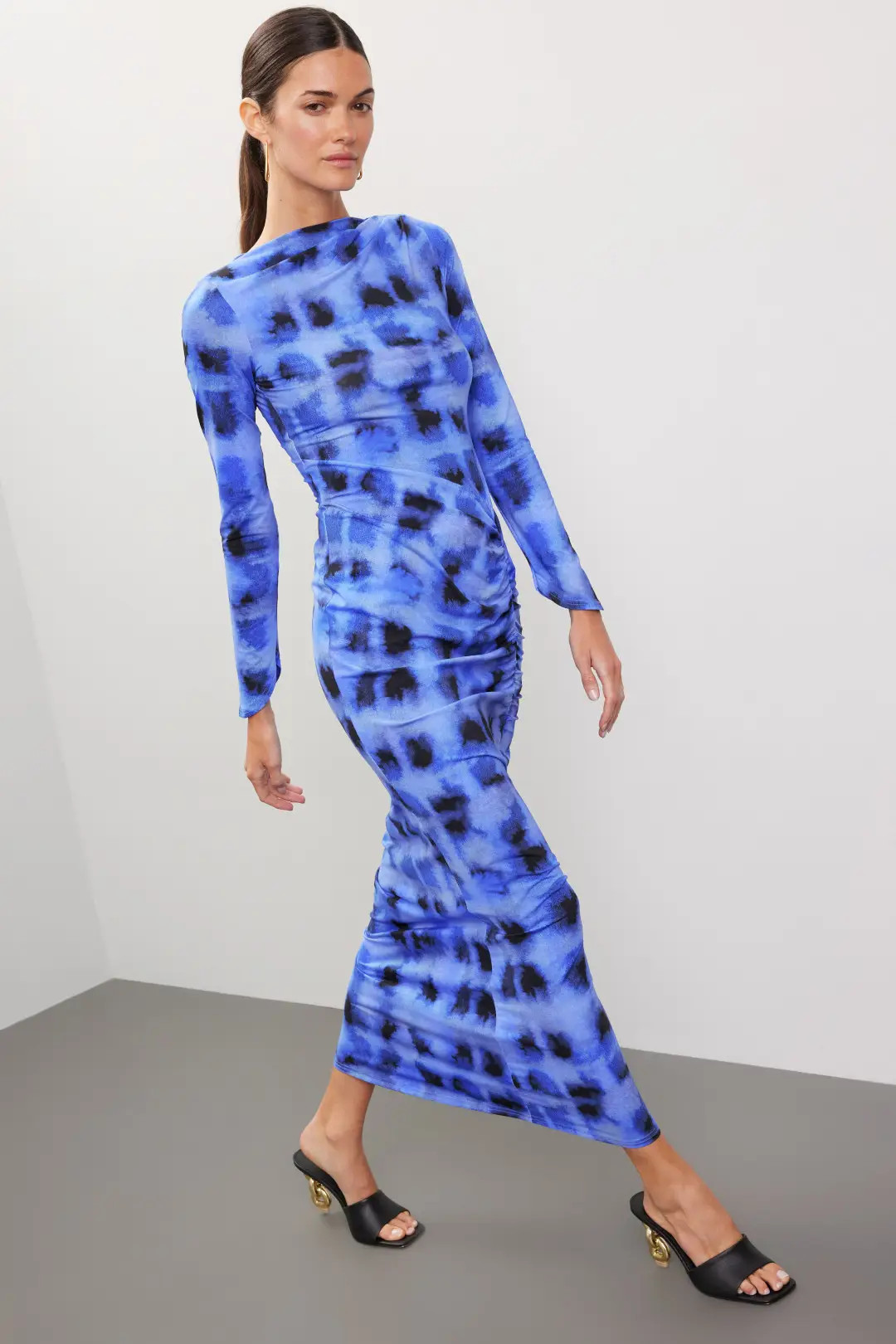 Shibori Ruched Dress | Rent the Runway