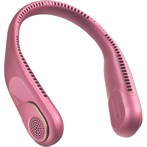 SWEETFULL Portable Neck Fan 360° Cooling Bladeless Personal Fan | No Hair Twisting - 4000mAh USB Rechargeable Wearable Fan for Travel, Birthday Gifts for Men, Women, Mom, and Dad | Amazon (US)