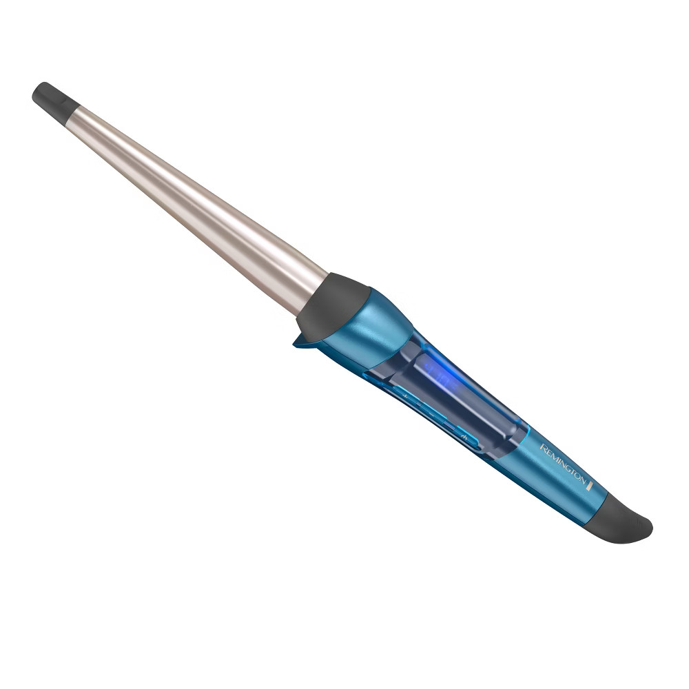 Remington Pro Professional Titanium Conical Barrel Curling Wand - Blue - ½"" to 1"" - CI96W2 | Target
