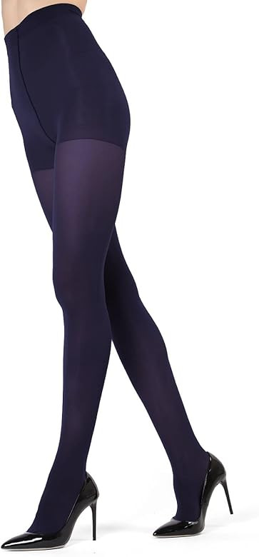 Melas 6 Pair Women's 60 Denier Microfiber Control Top Tights | Amazon (US)