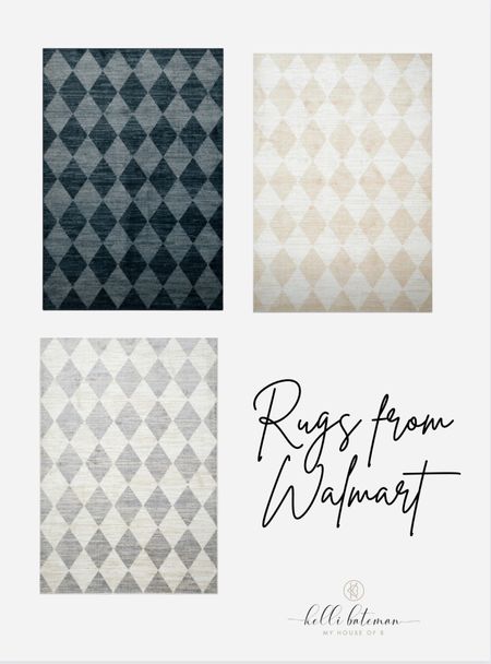 Love these rugs from Walmart! 😍