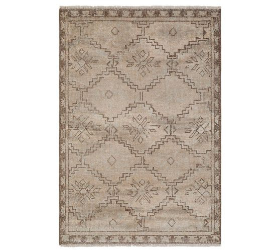 Whitt Hand-Knotted Wool Rug | Pottery Barn (US)