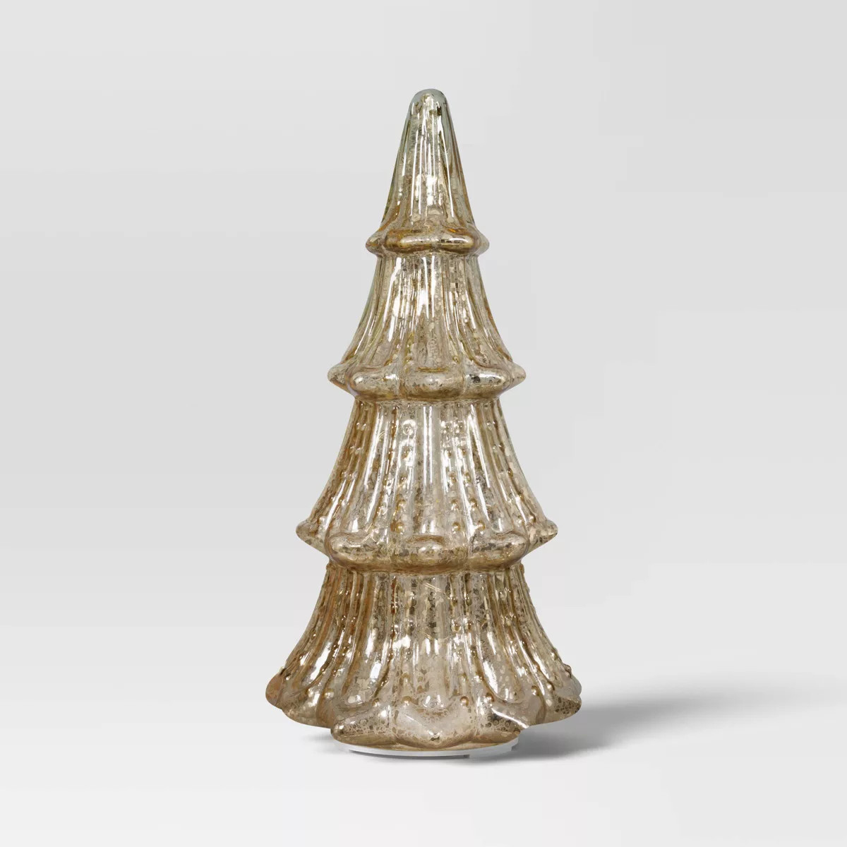 12" Christmas Mercury Lit Glass Tiered Classic Tree Decor - Wondershop™ | Target