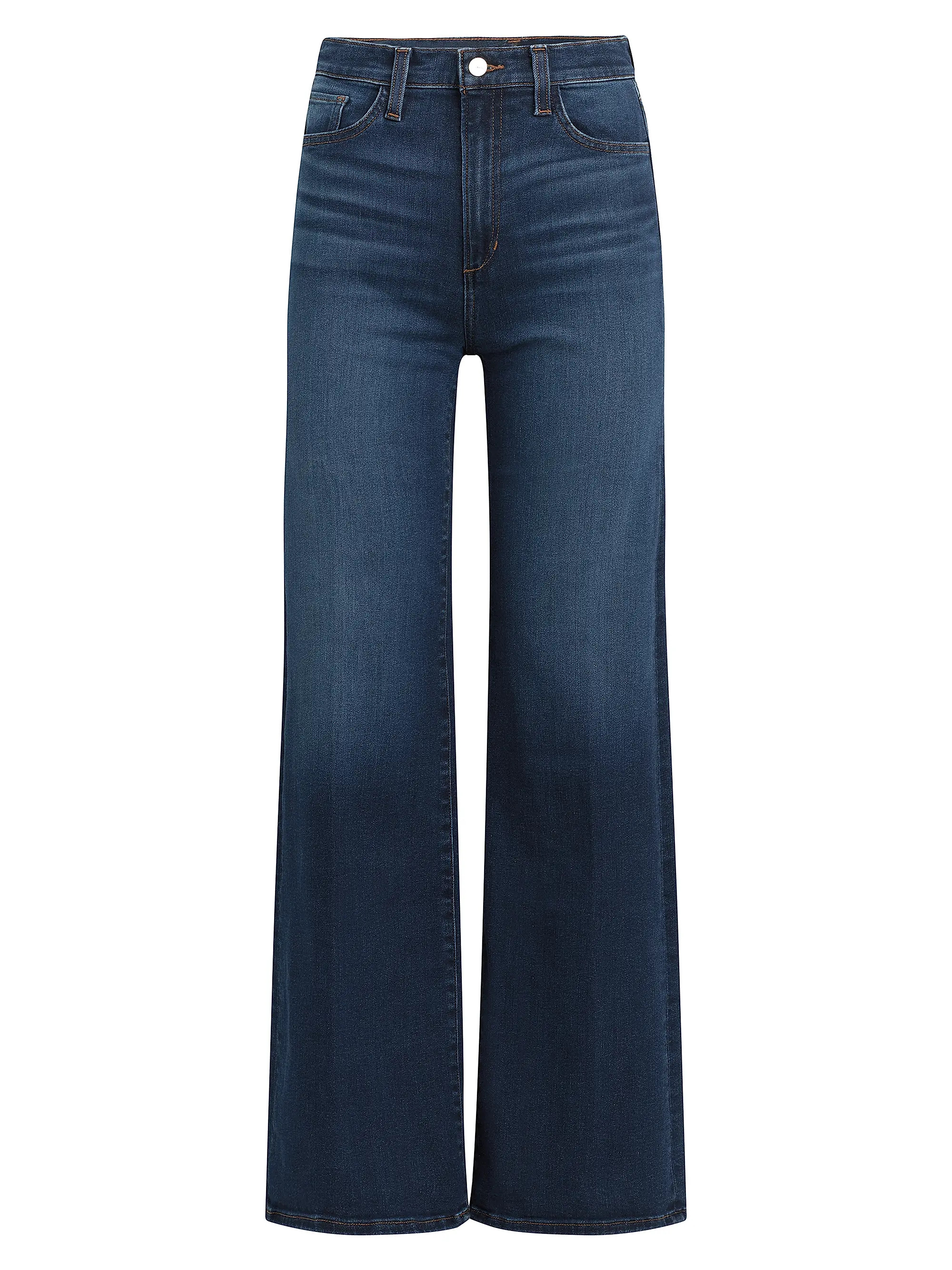 The Mia High-Rise Stretch Wide-Leg Jeans | Saks Fifth Avenue