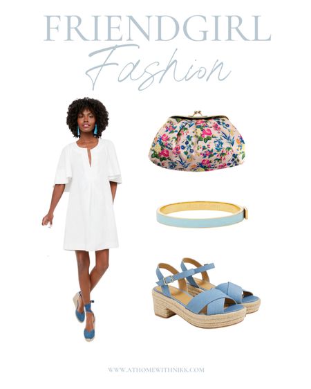 Summer means fashion and FUN! Keep it breezy this summer with cute dresses and simple sandals. A pop of color in your jewelry or purse is the perfect compliment to your summer wardrobe. #fashionfavorites #summervibes

#LTKSeasonal #LTKbeauty #LTKworkwear