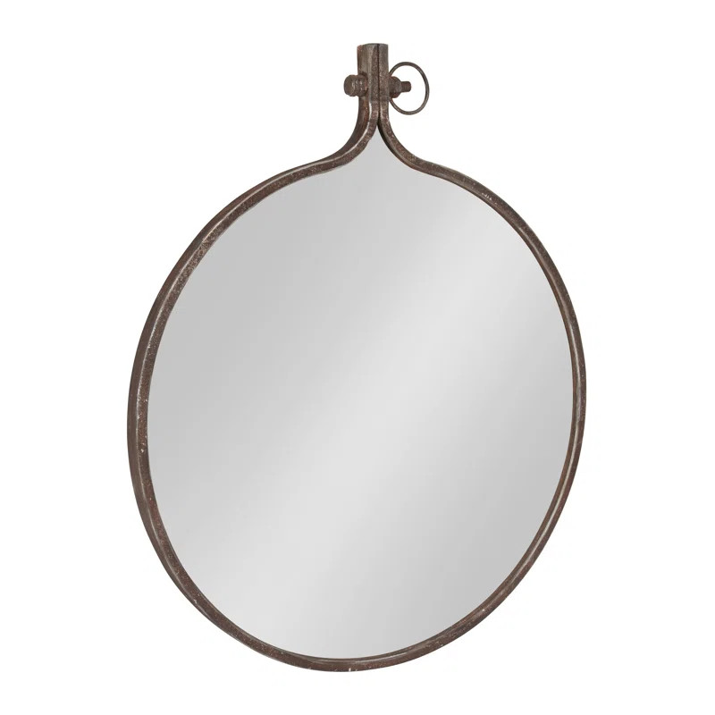 Keirson Round Metal Wall Mirror | Wayfair North America