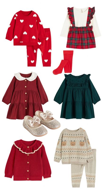 Lovely cute kids Christmas outfits 🎅 
Holiday outfits 
Cute Christmas outfits for little girls 
Little bit holiday outfits 

#LTKkids #LTKHoliday #LTKbaby