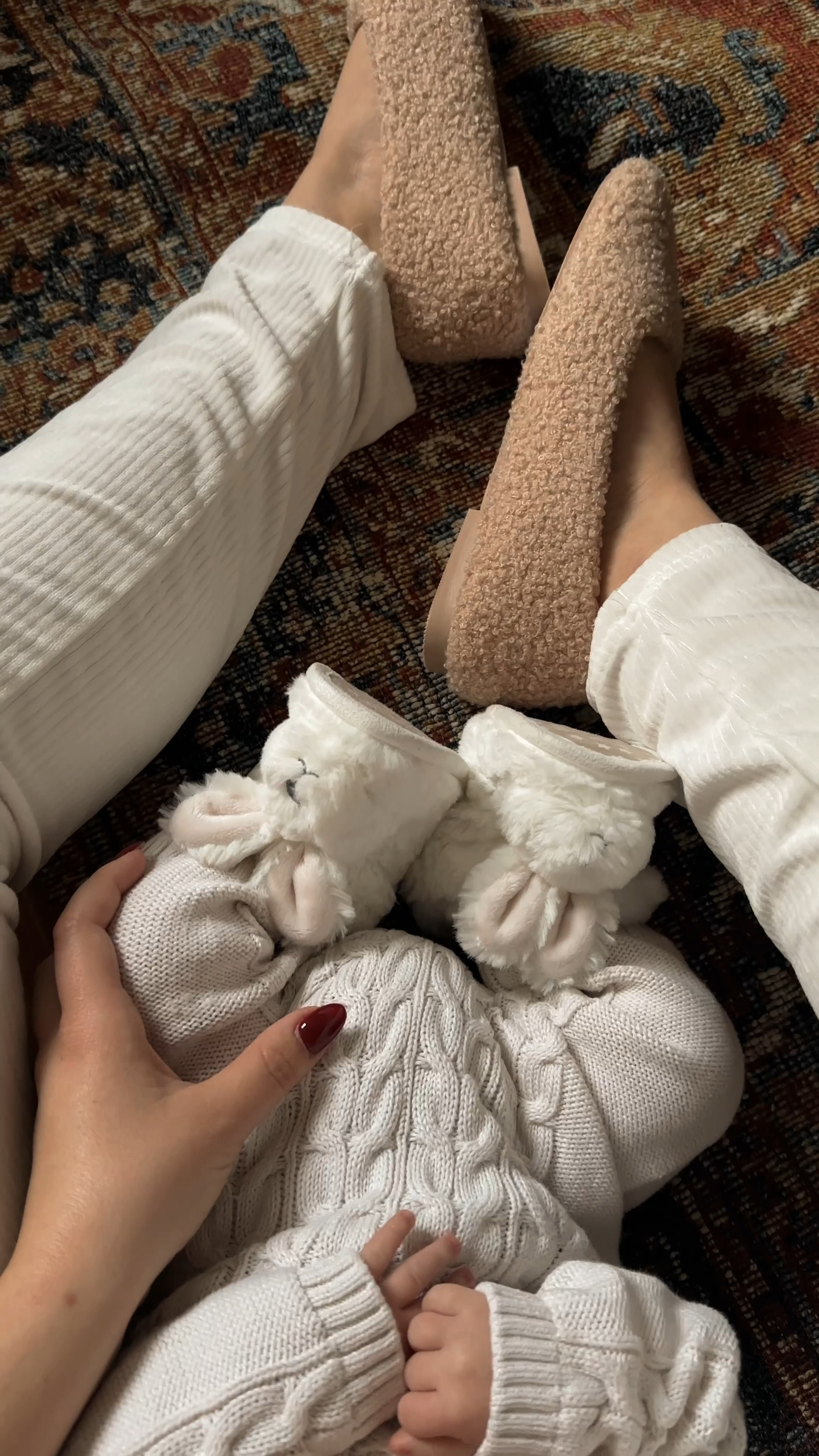 Cuddle with my bear 🐻 
His look: 100% thrifted so I added either the brand or similar items 
My look: I added the exact items 
Let me know if you have any questions 🤍

#LTKfamily #LTKSeasonal #LTKbaby