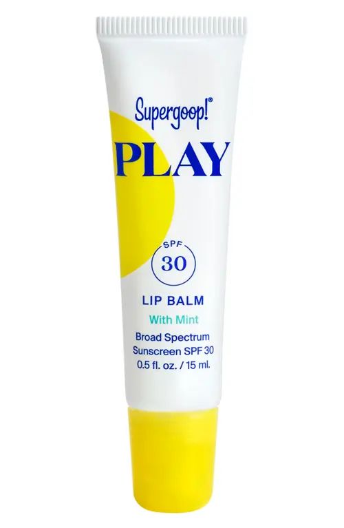 Supergoop!® Supergoop! Play Mint Lip Balm SPF 30 Sunscreen at Nordstrom | Nordstrom