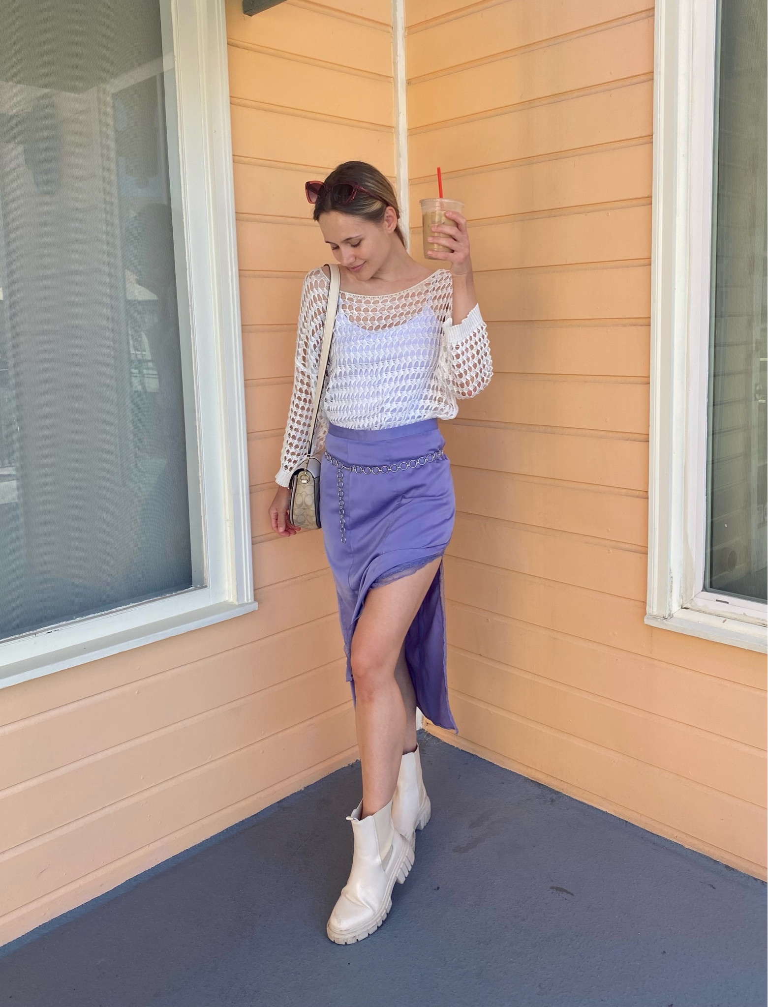 Long skirts & boots are my new uniform ✨ 

Summer fashion, summer trends, outfit ideas, outfit inspo, style inspiration, crochet top, midi skirt, chain belt, white boots, Coach bag, colorful sunglasses, California style, that girl aesthetic, thrifting finds 

#LTKFind #LTKstyletip #LTKshoecrush