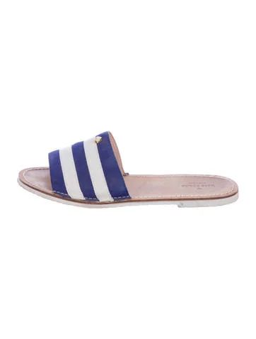 Kate Spade New York Striped Slide Sandals | The Real Real, Inc.
