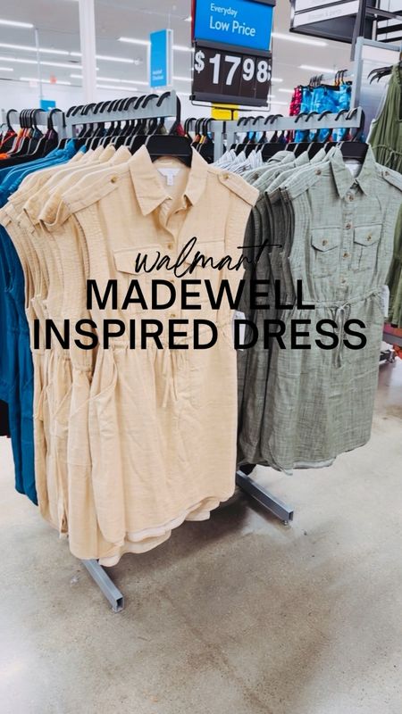 Walmart Madewell inspired utility dress. Runs true to size. 





Walmart style. Walmart fashion. Time and tru. Lookalike. Dupe. Look for less. 

#LTKSaleAlert #LTKStyleTip #LTKMidsize