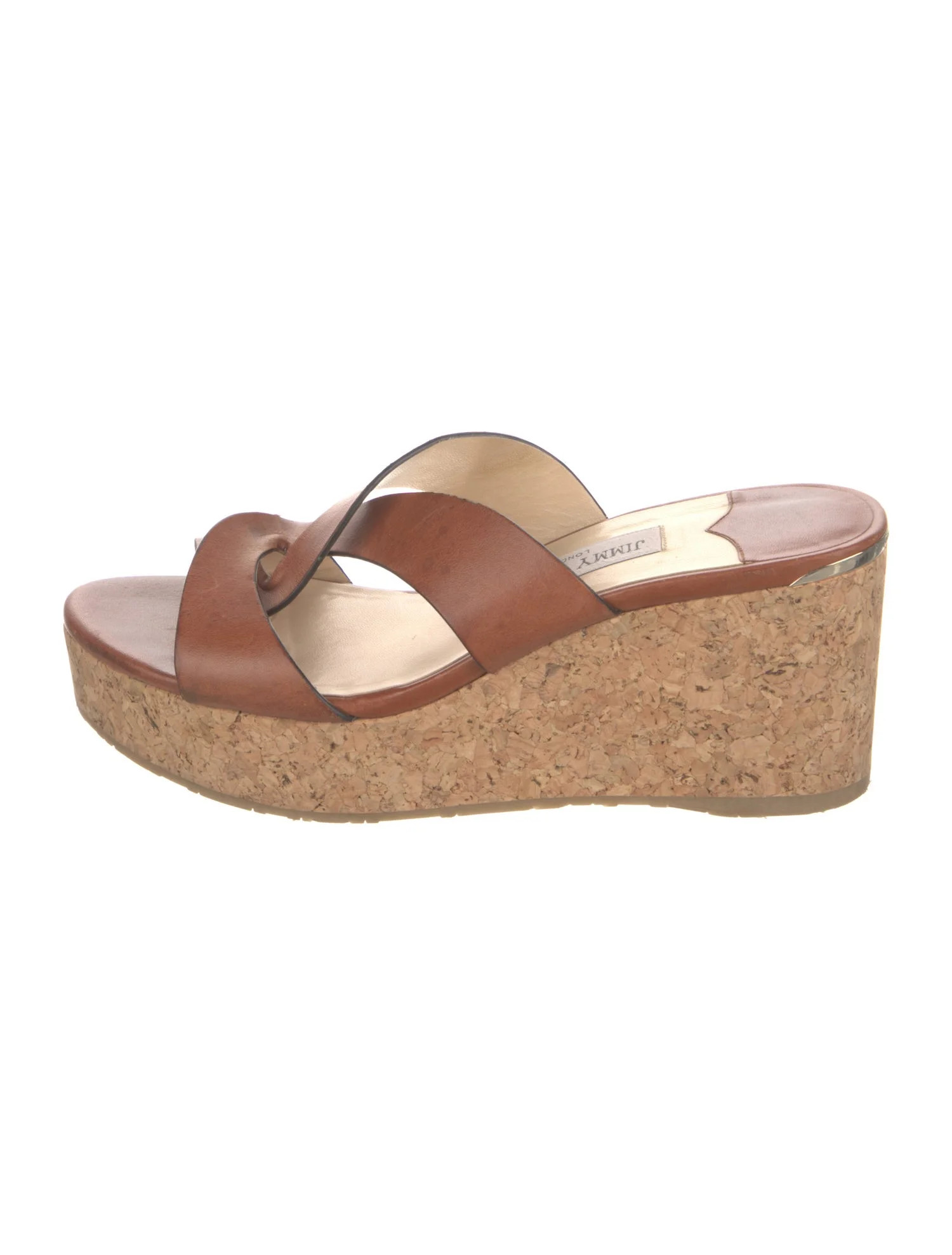 Jimmy Choo Leather Sandals | The RealReal