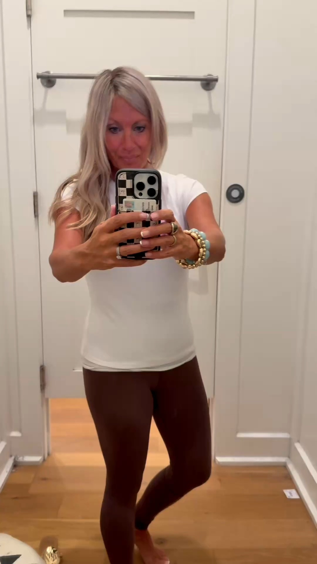 Shop Aerie leggings on deal.  Buttery soft, smooth, and true to size.  Find them 🔗👇.  #ad @Aerie

#LTKSaleAlert #LTKActive #LTKPetite