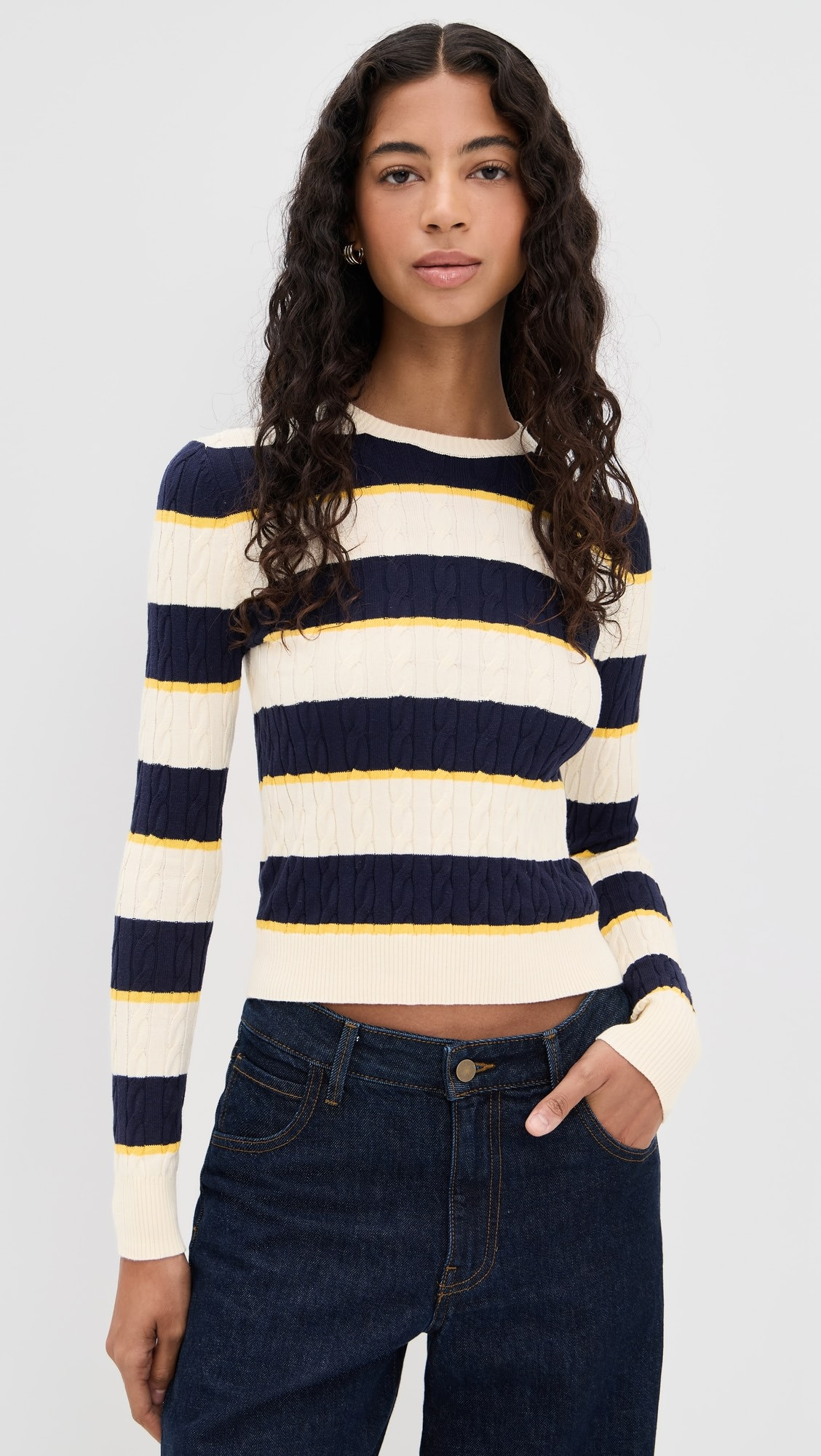 Cable Knit Pullover | Shopbop