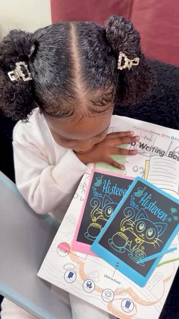 Paperless Fun Made Easy. Reuseable LCD Writing Tablet. #amazonfinds #lcdtablet #screenfreefun #momlife #toddlerplayideas

#LTKBaby #LTKKids #LTKmomlife