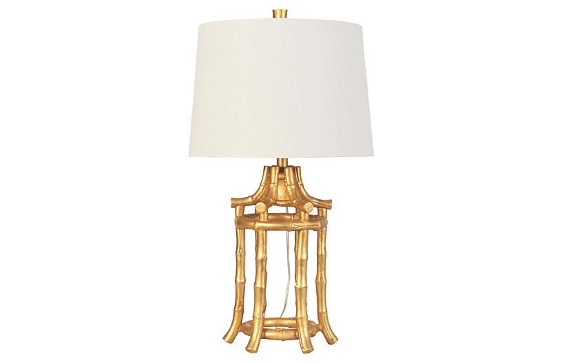 Golden Bamboo Table Lamp - Couture | One Kings Lane